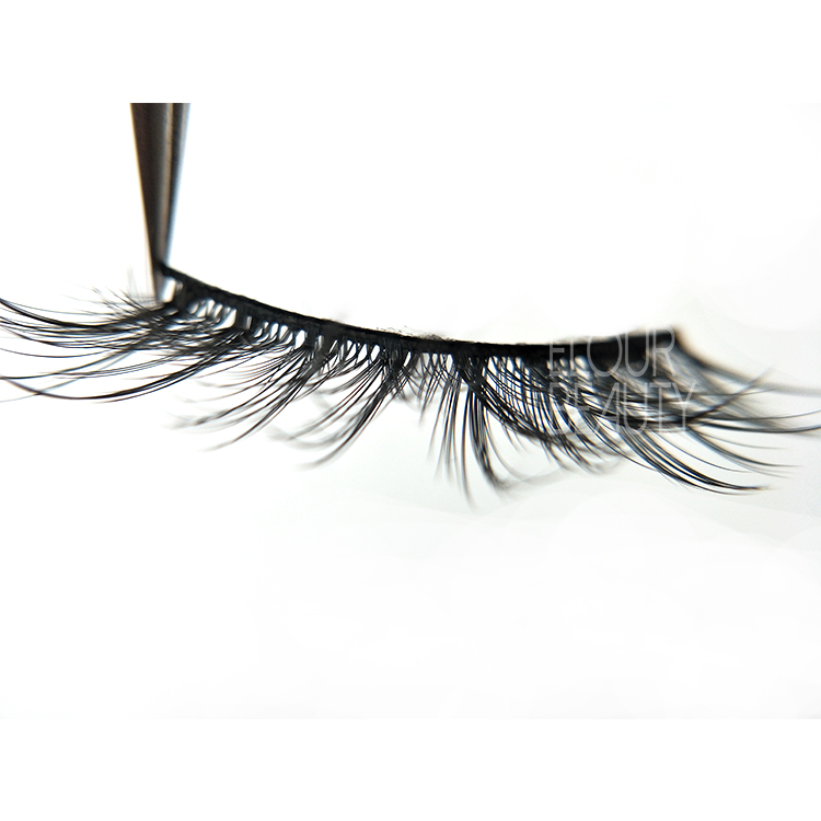 Velvet 3D faux mink volume eyelash manufacturer UK ED75